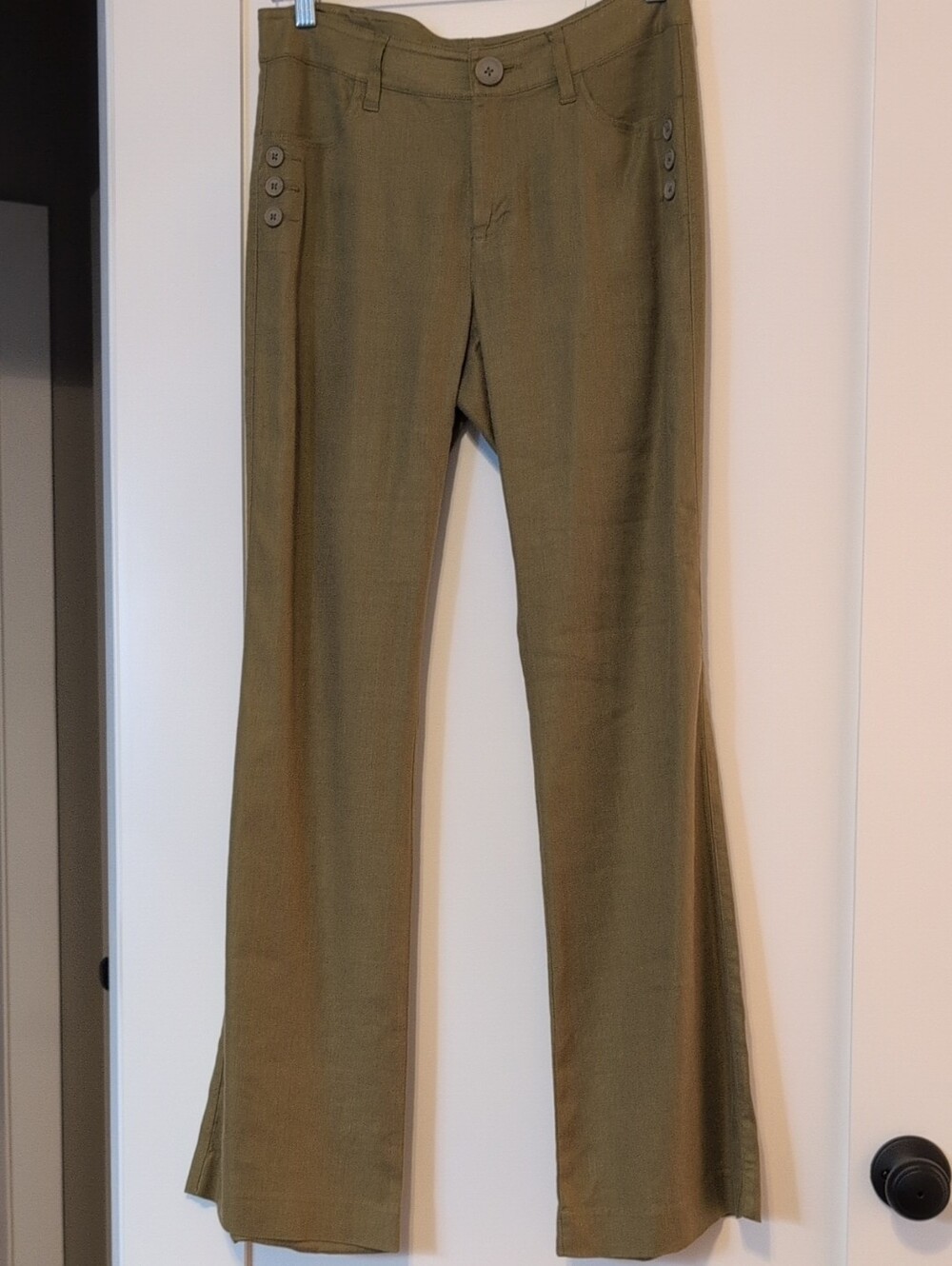 CAbi Linen Blend Charlie Trouser